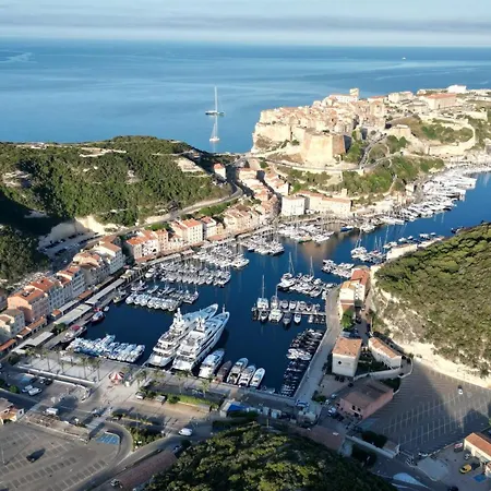 Au Pied Du Port, 150m2 - Parking Gratuit, Climatisation, Terrasses - Standing Bonifacio (Corsica)